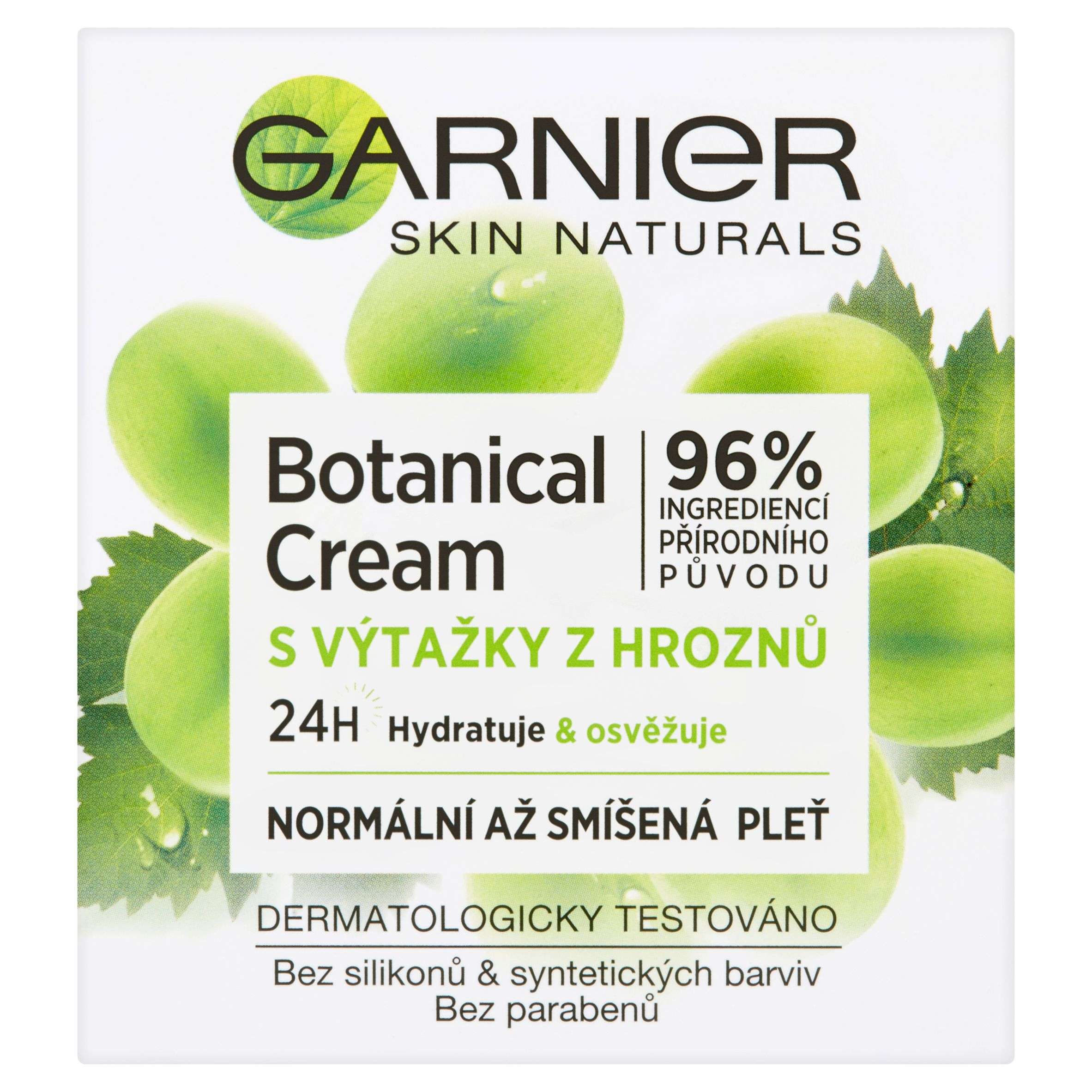 Drogerie a kosmetika - Garnier Skin Naturals Botanical krém s výtažky z hroznů 50 ml