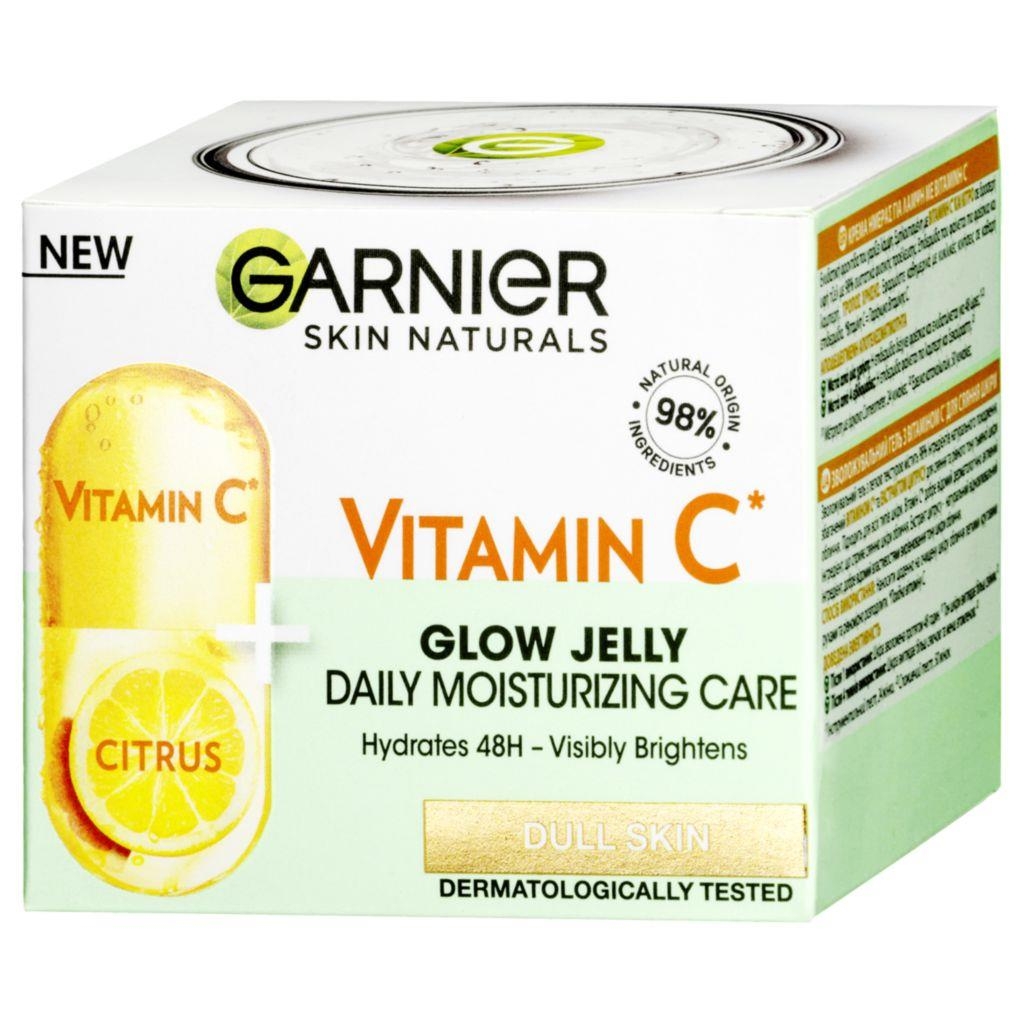 Drogerie a kosmetika - Garnier Skin Naturals denní rozjasňující péče s vitamínem C 50 ml