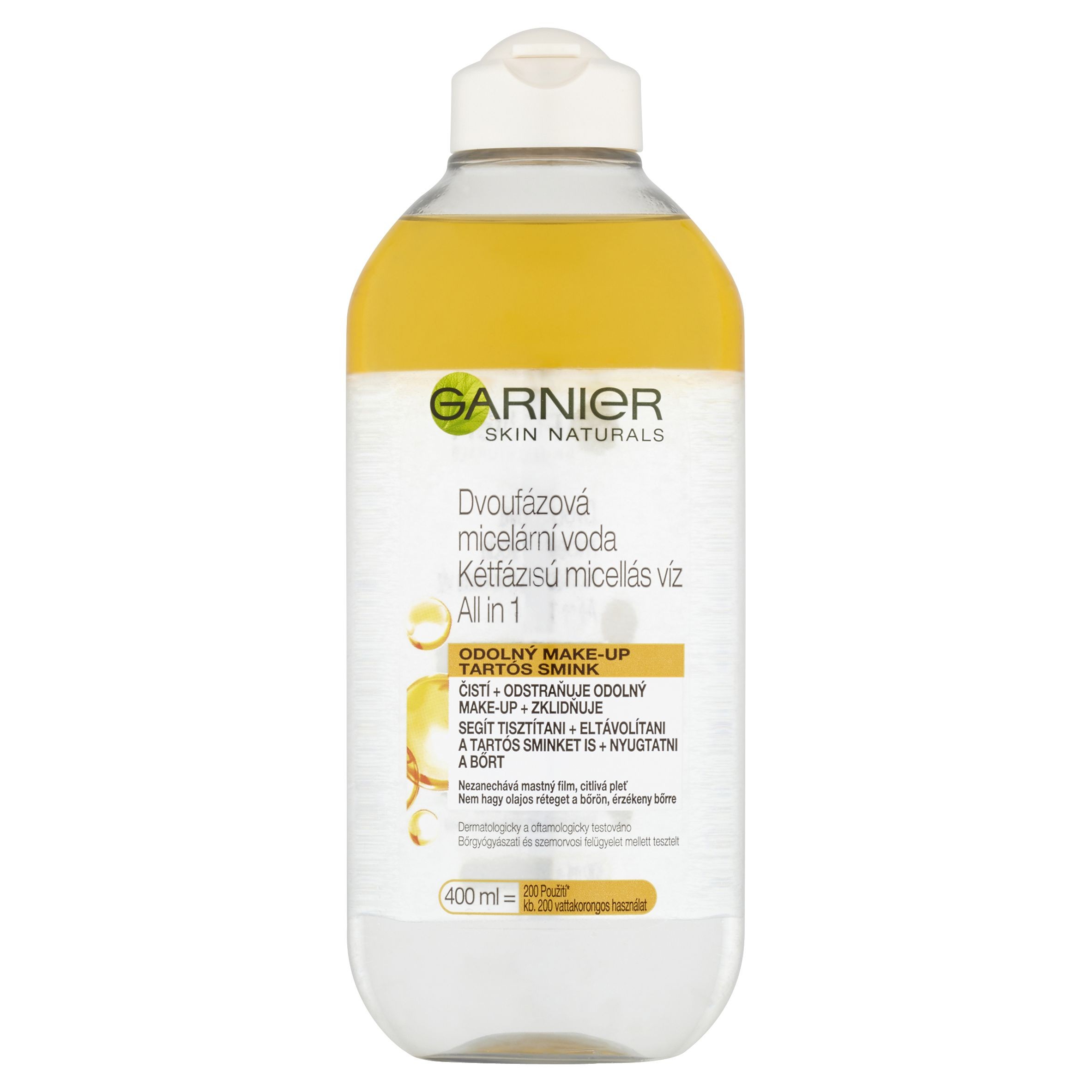 Drogerie a kosmetika - Garnier Skin Naturals dvoufázová micelární voda 400ml