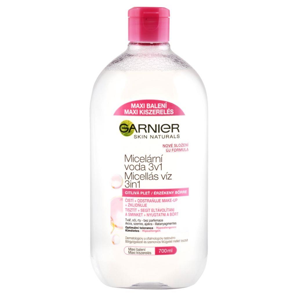 Drogerie a kosmetika - Garnier Skin Naturals Micelarní voda 3in1 pro citlivou pleť 700ml