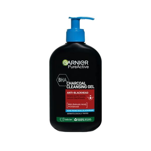 Drogerie a kosmetika - Garnier Skin Naturals Pure Active Carbon čisticí gel 250 ml