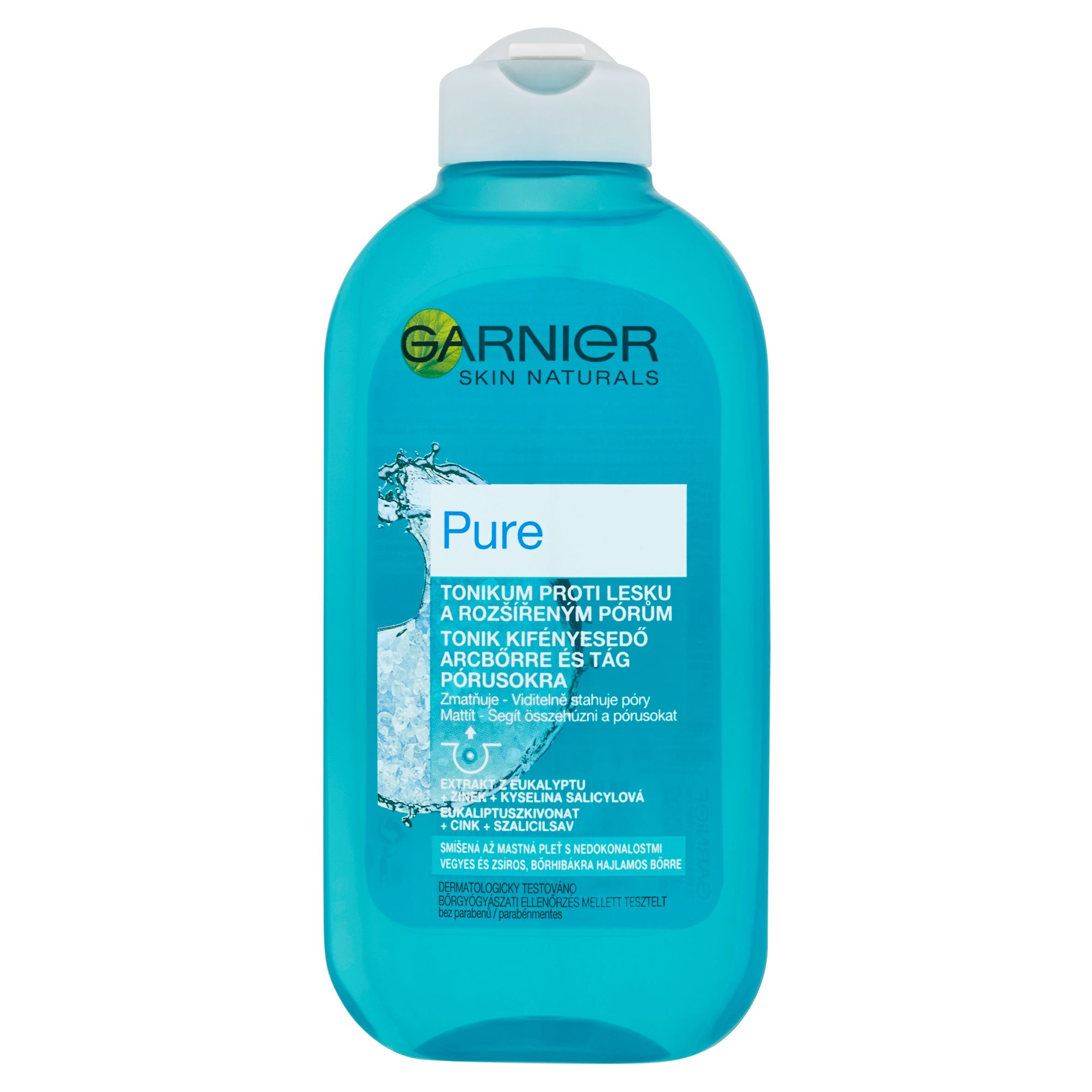 Drogerie a kosmetika - Garnier Skin Naturals Pure tonikum proti lesku a rozšířeným pórům 200 ml