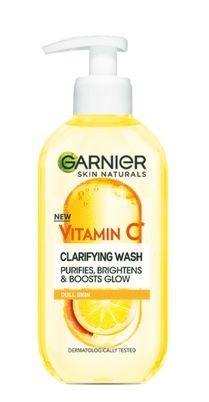 Drogerie a kosmetika - Garnier Skin Naturals rozjasňujicí čisticí gel s vitamínem C 200 ml