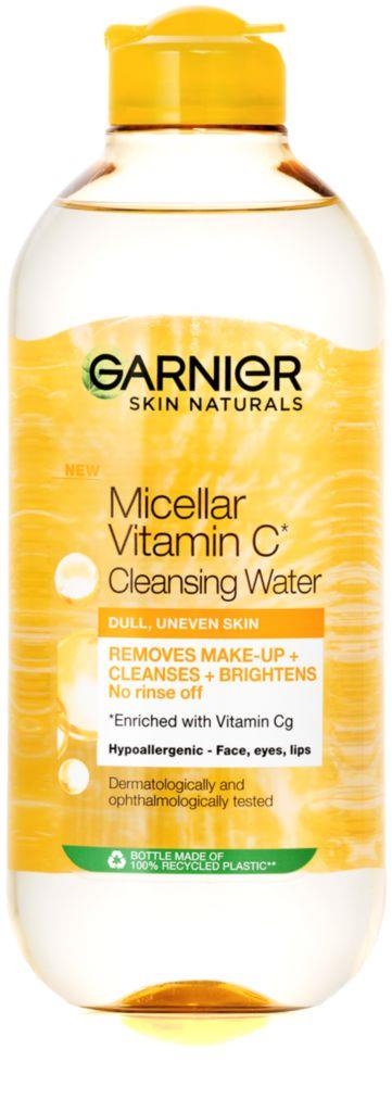 Drogerie a kosmetika - Garnier Skin Naturals rozjasňující micelární voda s vitamínem C 400 ml