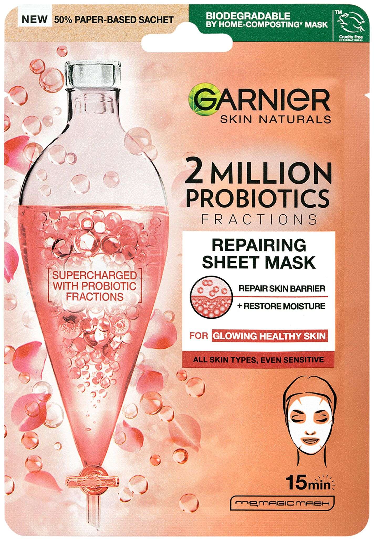 Drogerie a kosmetika - Garnier Tissue maska Kombucha