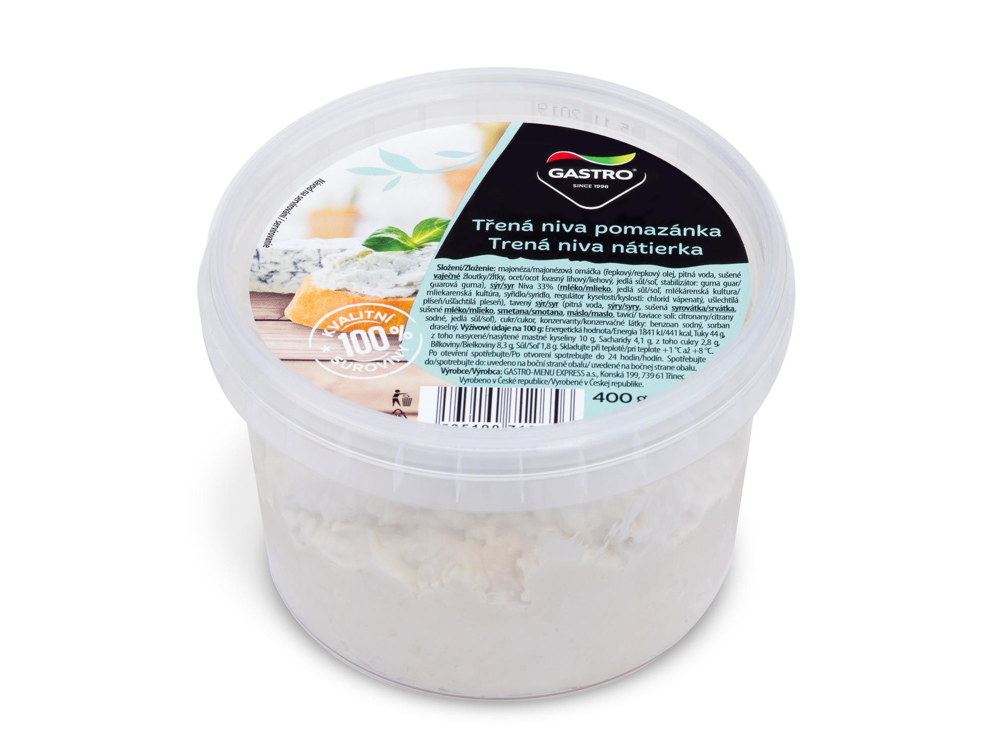 Uzeniny a lahůdky - Gastro Třená niva pomazánka 400g