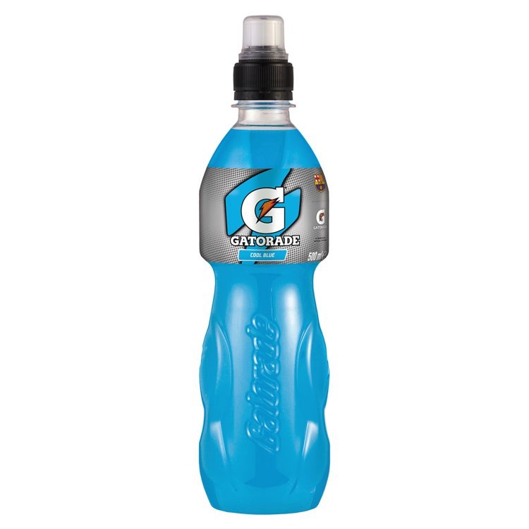 Nápoje - Gatorade Cool Blue nealkoholický nápoj s příchutí malin 0,5 l