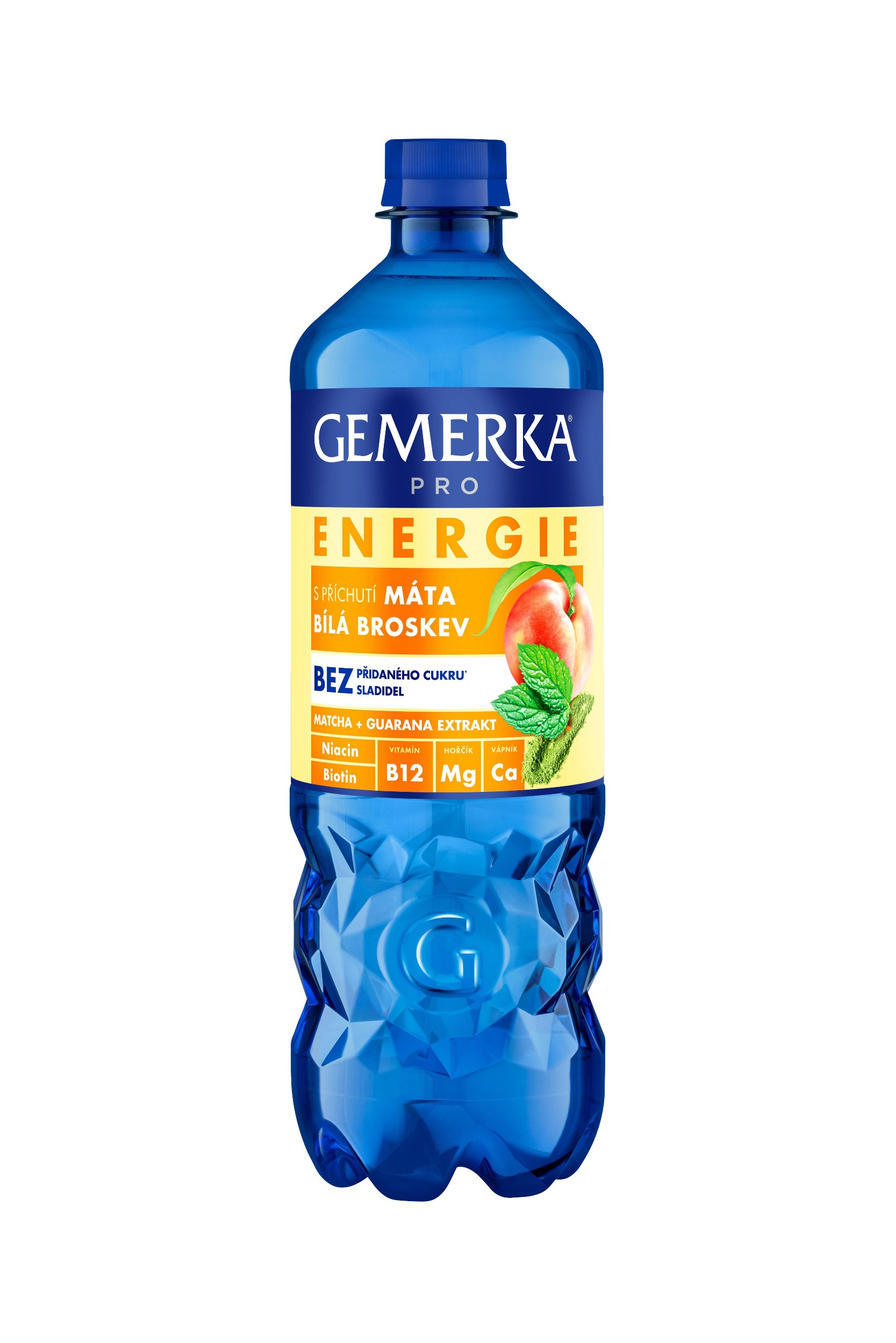 Nápoje - Gemerka Pro Energie máta bílá broskev 0,75l
