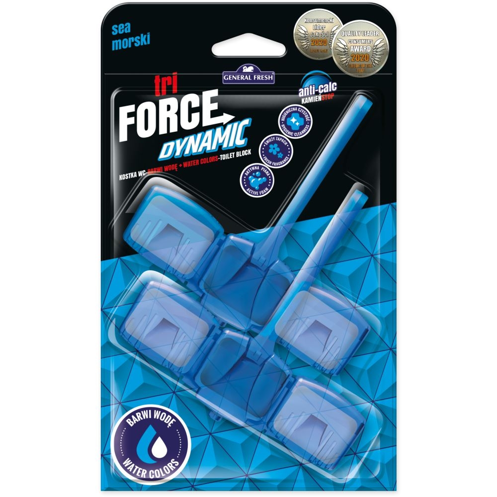 Drogerie a kosmetika - General Fresh Tri-Force Dynamic oceán 2x45g