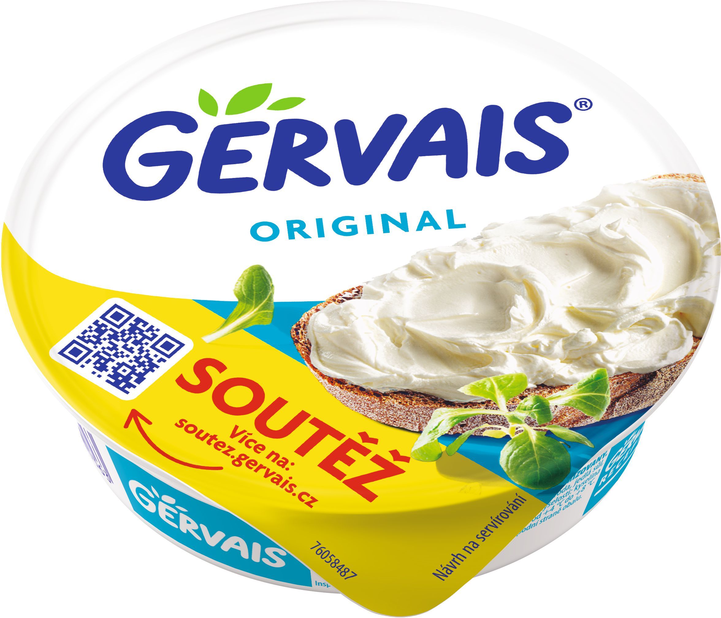 Mléčné a chlazené - Gervais Original Krémový tvarohový sýr 80 g