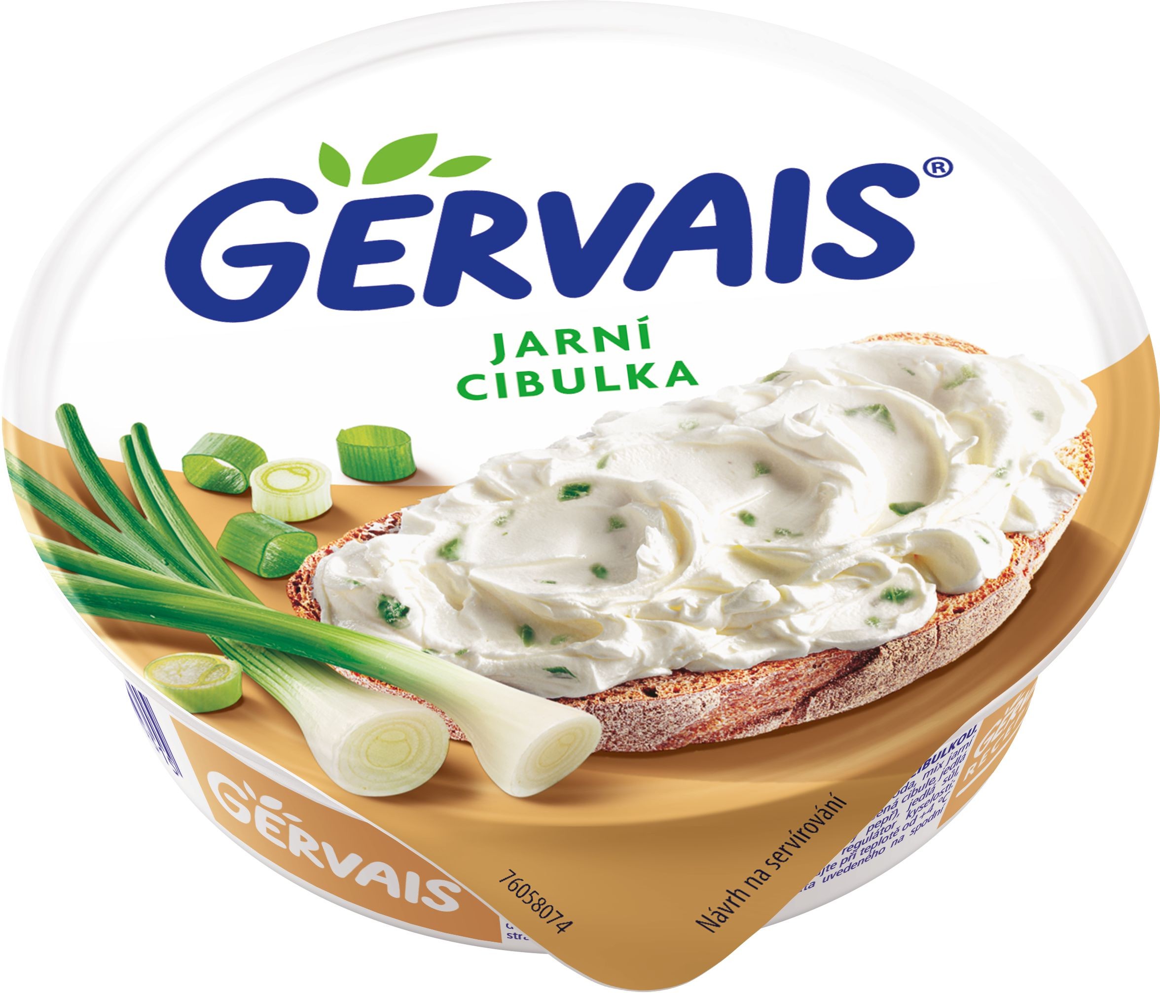 Mléčné a chlazené - Gervais Originál s jarní cibulkou 80 g