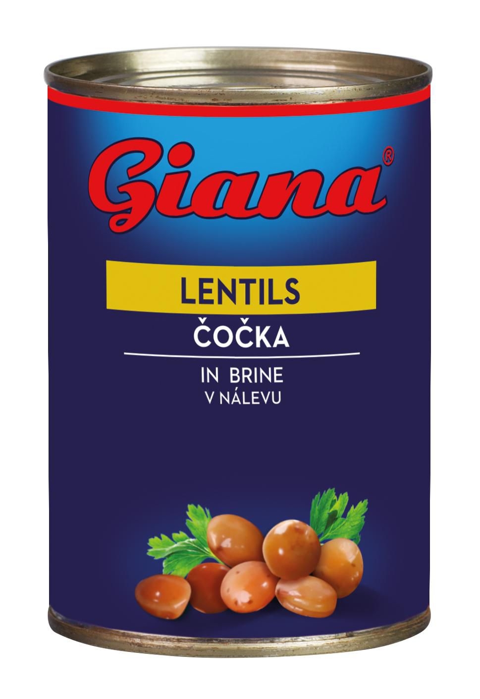 Trvanlivé potraviny - Giana Čočka ve slaném nálevu 400g