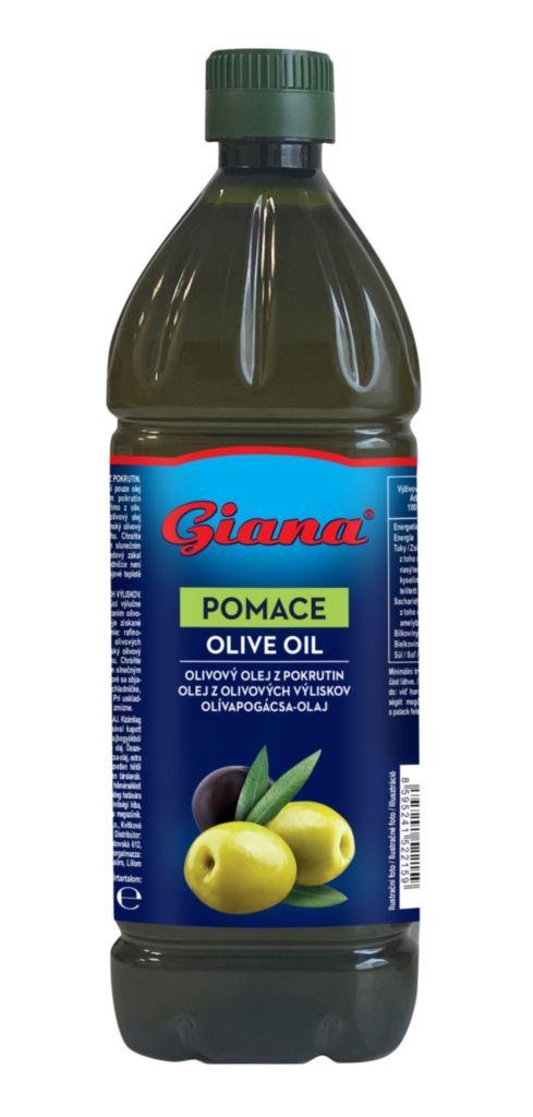 Trvanlivé potraviny - Giana Olivový olej z pokrutin 750 ml