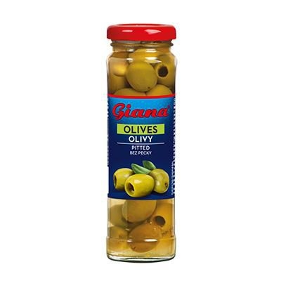Trvanlivé potraviny - Giana Olivy zelené bez pecky 140g