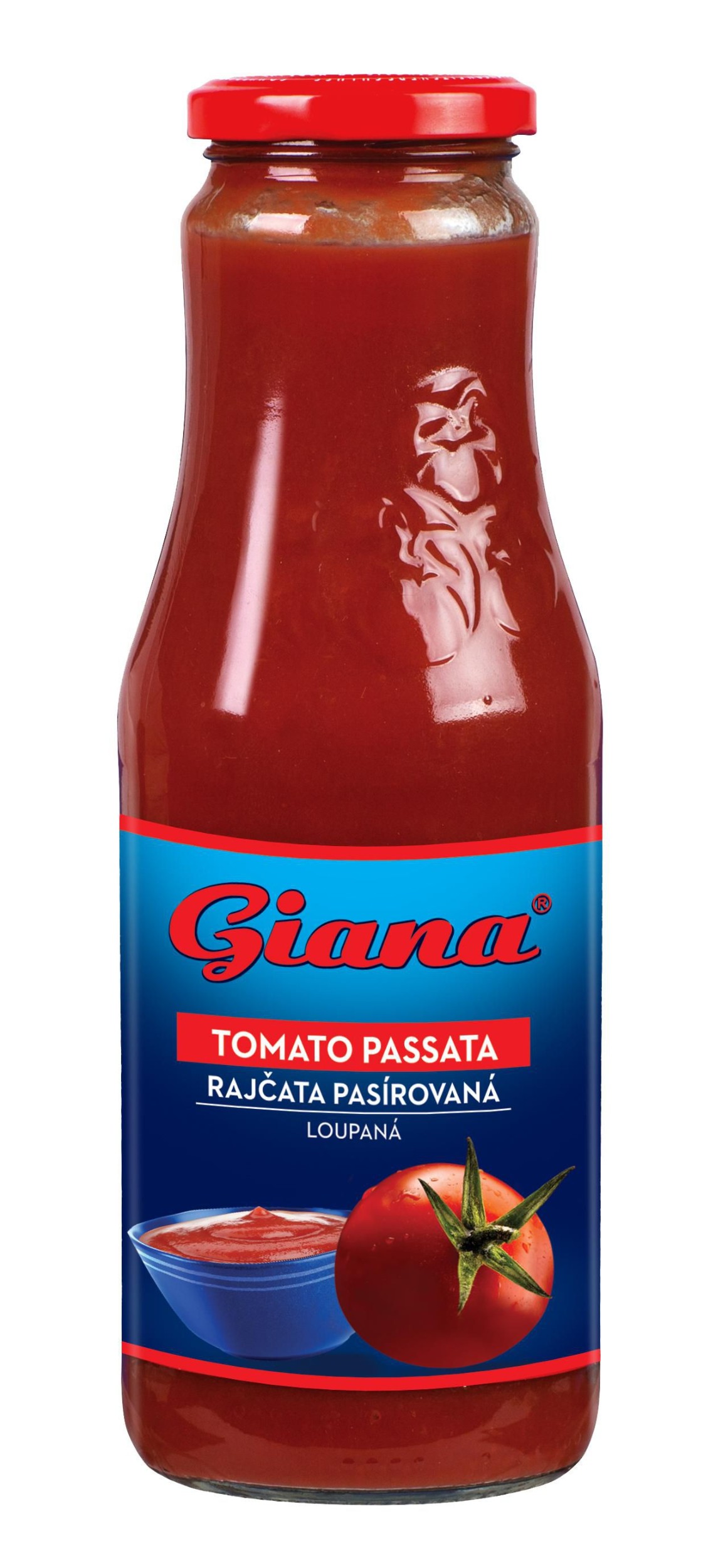 Trvanlivé potraviny - Giana Rajčata loupaná pasírovaná 680g