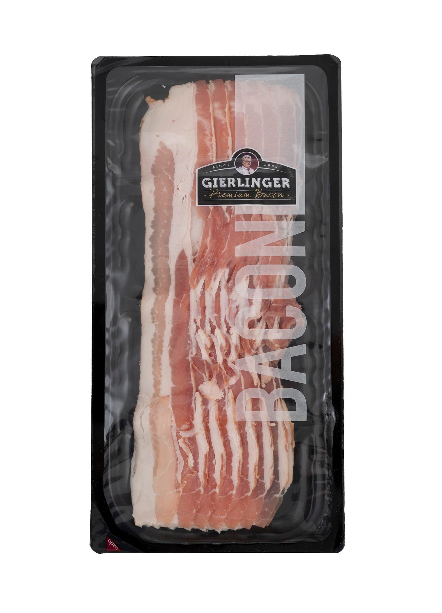 Uzeniny a lahůdky - Gierlinger Slanina plátkovaná 100g