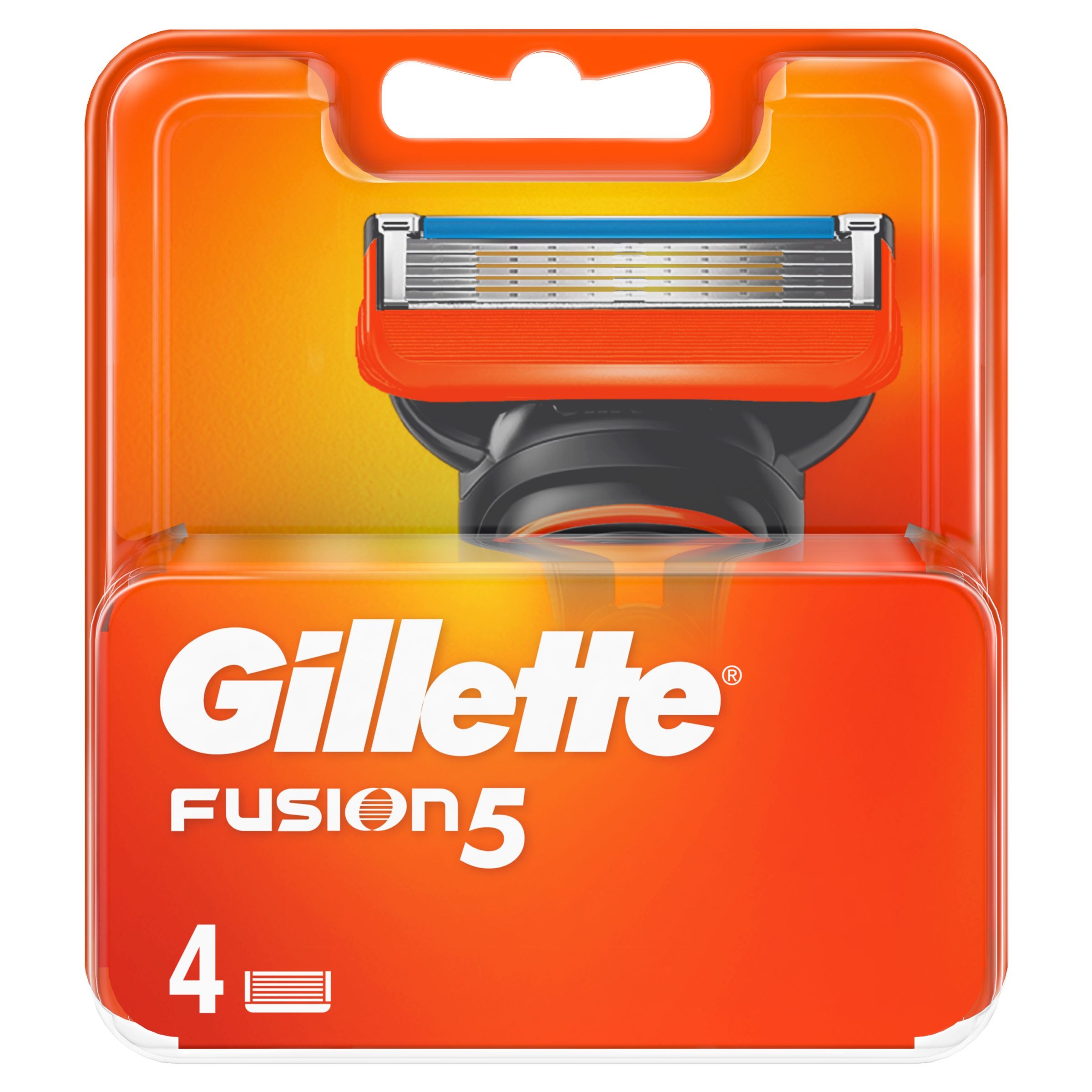 Drogerie a kosmetika - Gillette Fusion5 Pánská náhradní holicí hlavice 4 ks