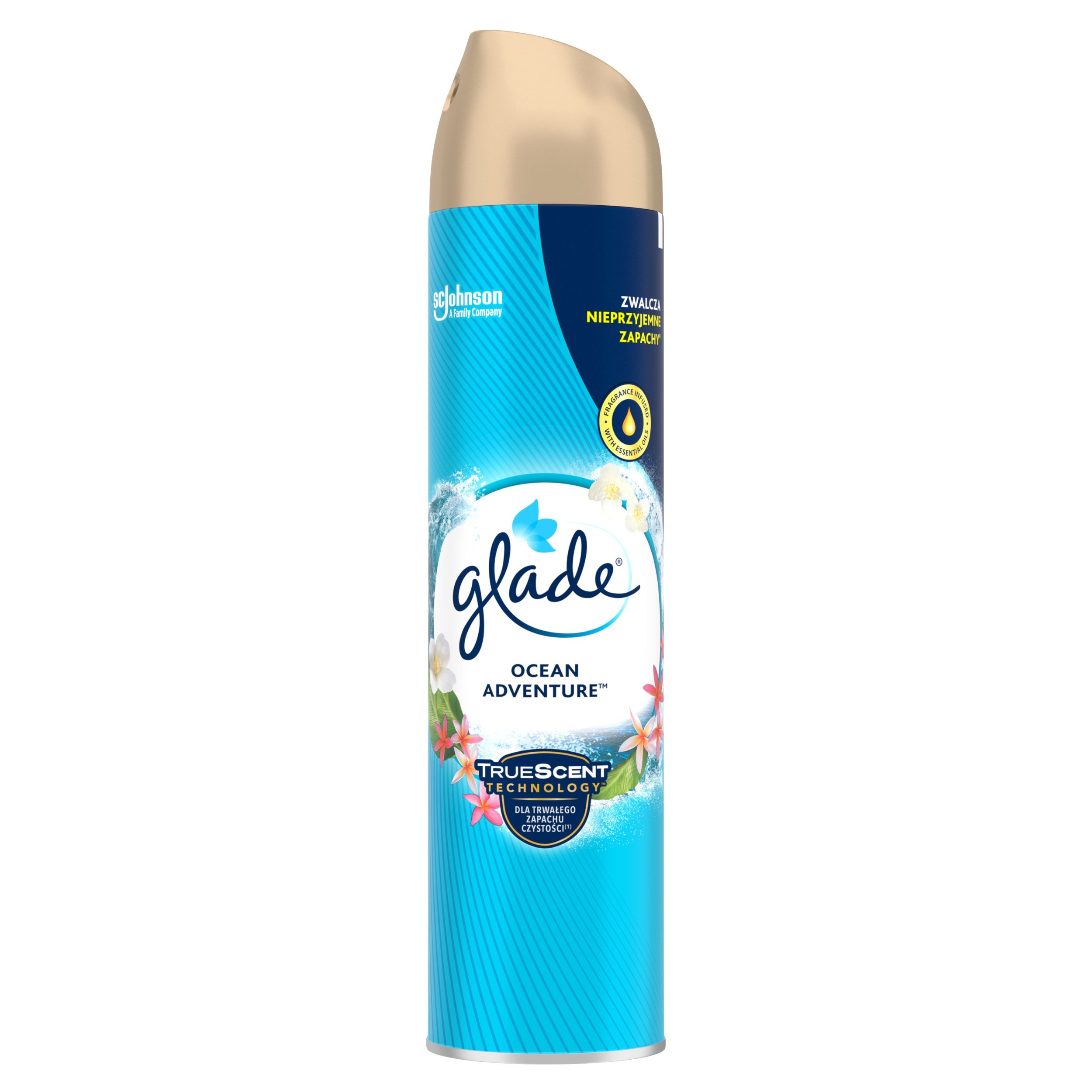 Drogerie a kosmetika - Glade Aerosol Ocean Adventure Osvěžovač vzduchu 300 ml