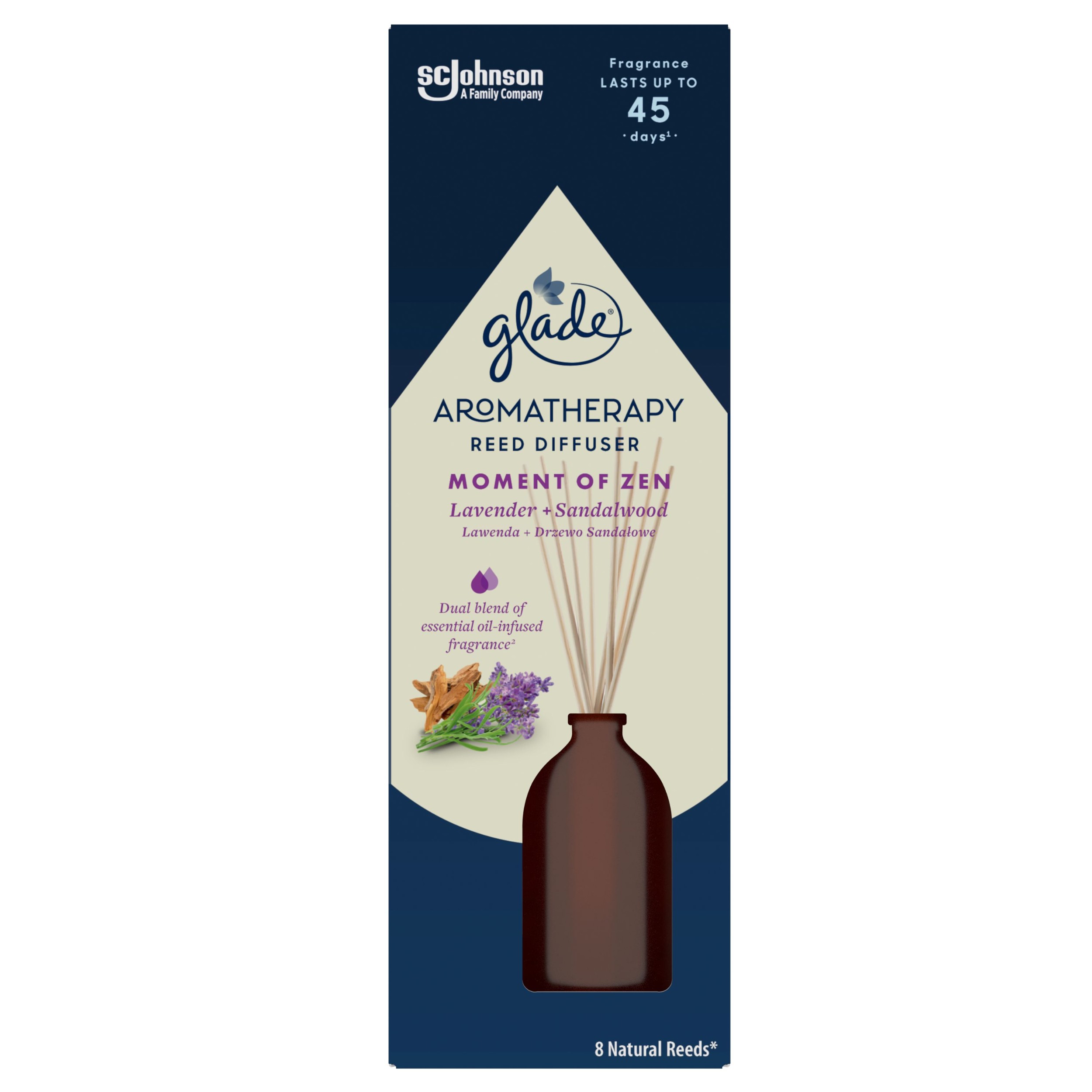Domácnost a Zahrada - Glade Aroma Reeds Moment of Zen 80 ml