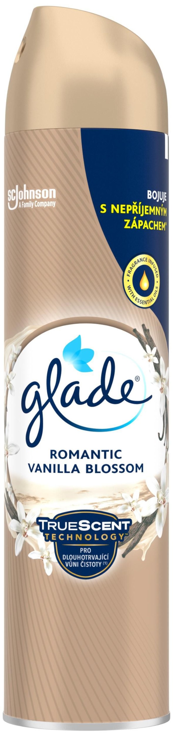 Drogerie a kosmetika - Glade by Brise Aerosol Něžný dotek vanilky osvěžovač vzduchu 300 ml
