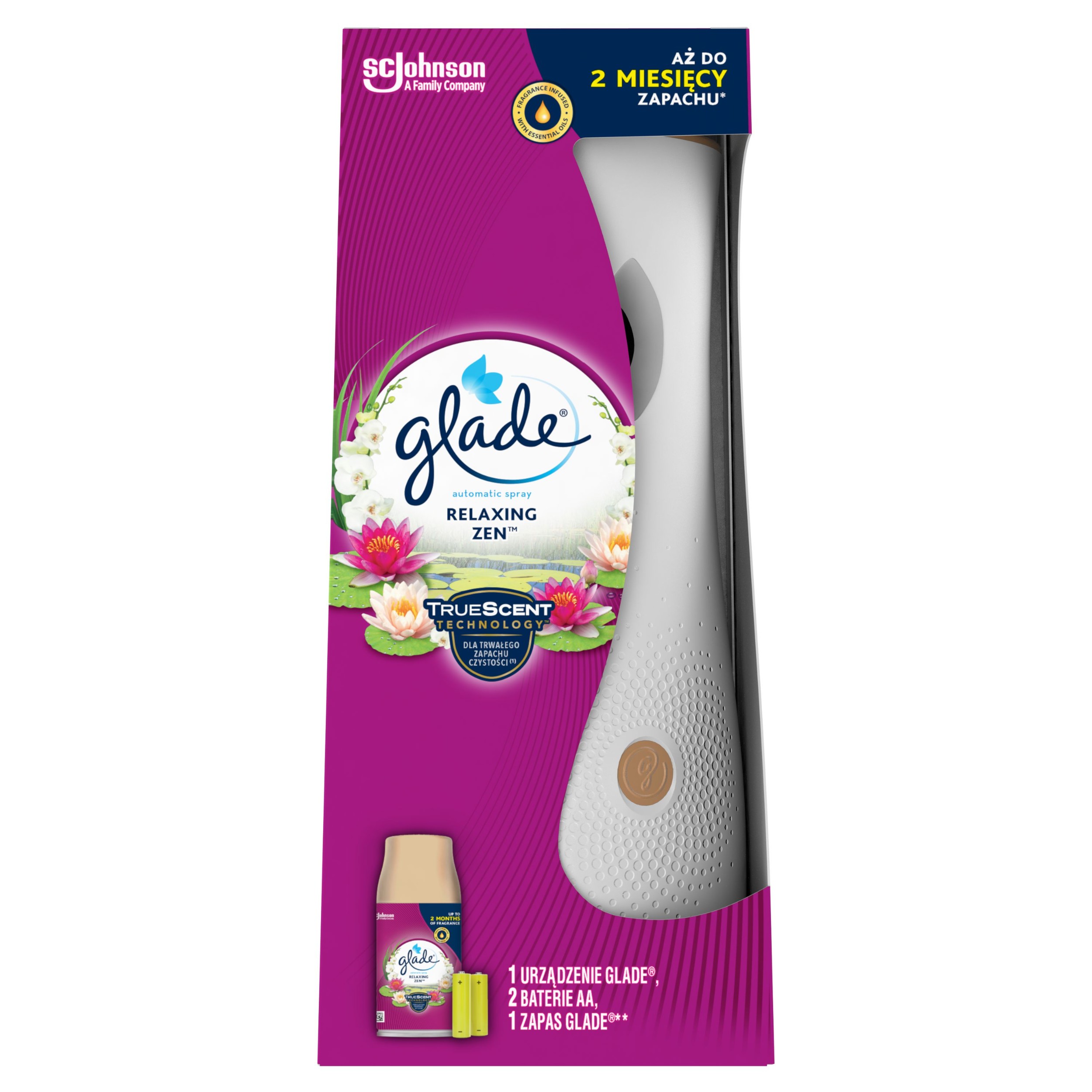 Drogerie a kosmetika - Glade by Brise Automatic spray japonská zahrada 269 ml