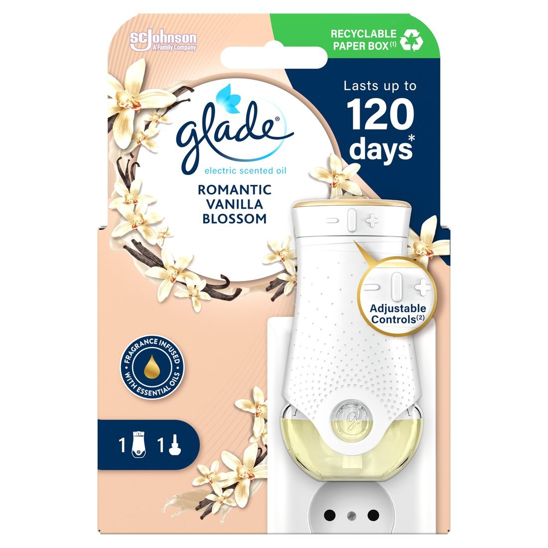 Domácnost a Zahrada - Glade electric Vanilka 1+20ml