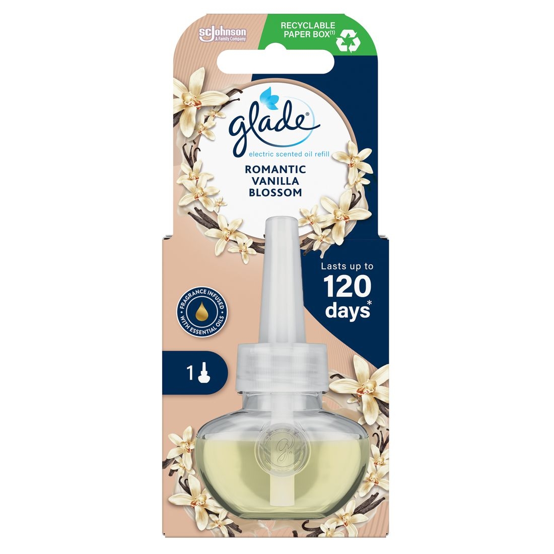 Drogerie a kosmetika - Glade Electric Vanilka náplň 20 ml