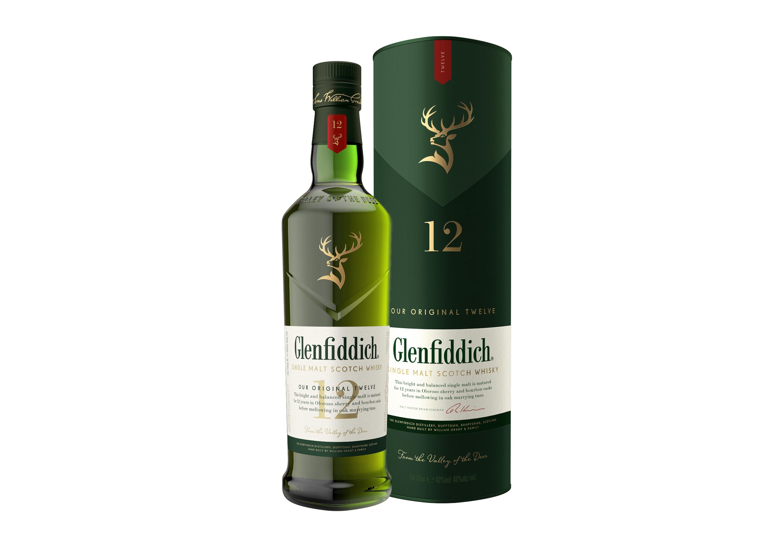 Glenfiddich 12 Years Old whisky 700 ml-0