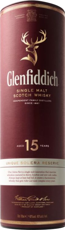 Nápoje - Glenfiddich 15 Years Old Whisky 700 ml
