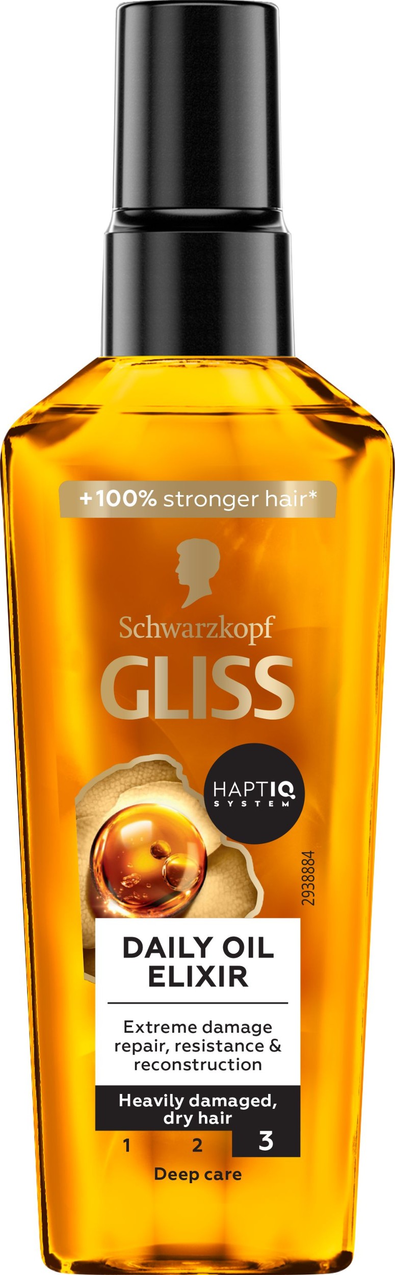 Drogerie a kosmetika - Gliss Kur denní elixír s oleji 75 ml