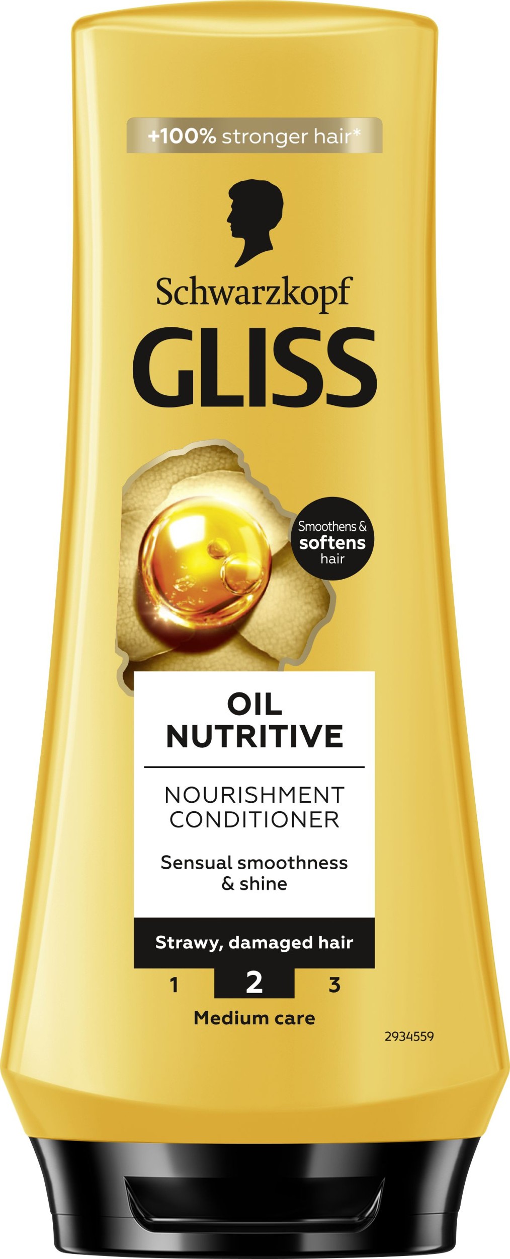 Drogerie a kosmetika - Gliss Kur Oil Nutritive balzám pro vlasy se sklonem k třepení 200 ml