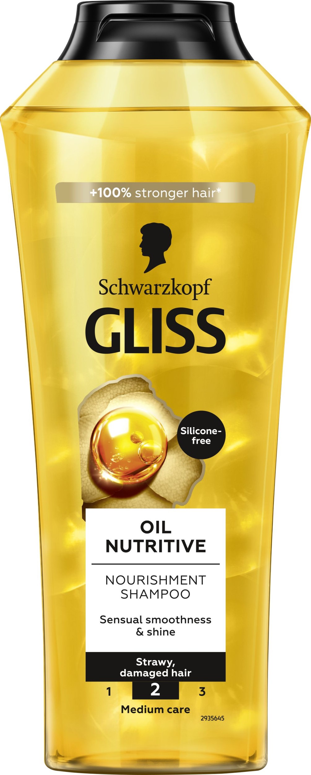 Drogerie a kosmetika - Gliss Kur Oil Nutritive šampon pro vlasy se sklonem k třepení 400 ml