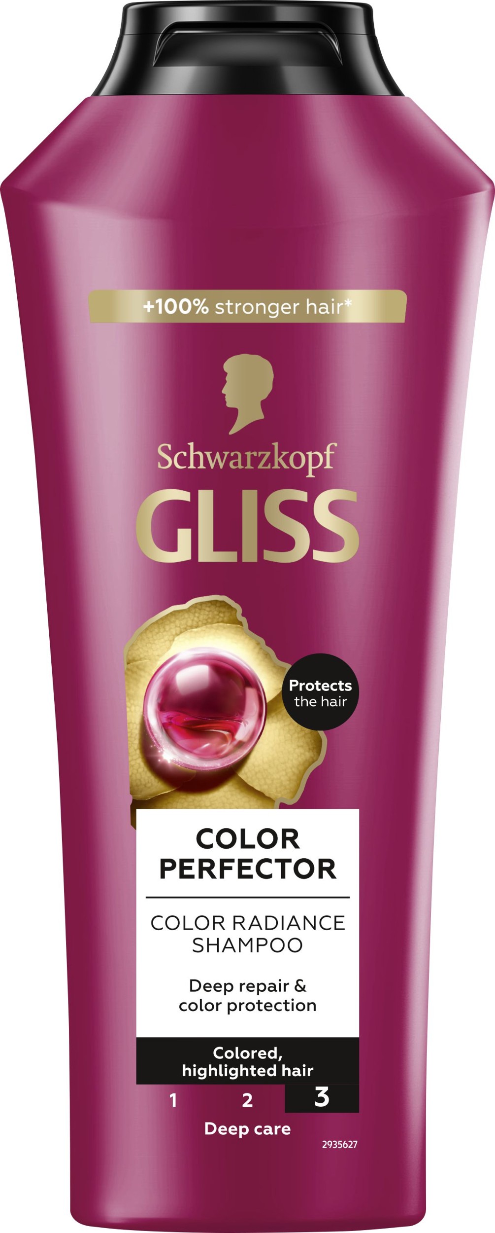 Drogerie a kosmetika - Gliss Kur Ultimate Color šampon pro barvené vlasy 400 ml