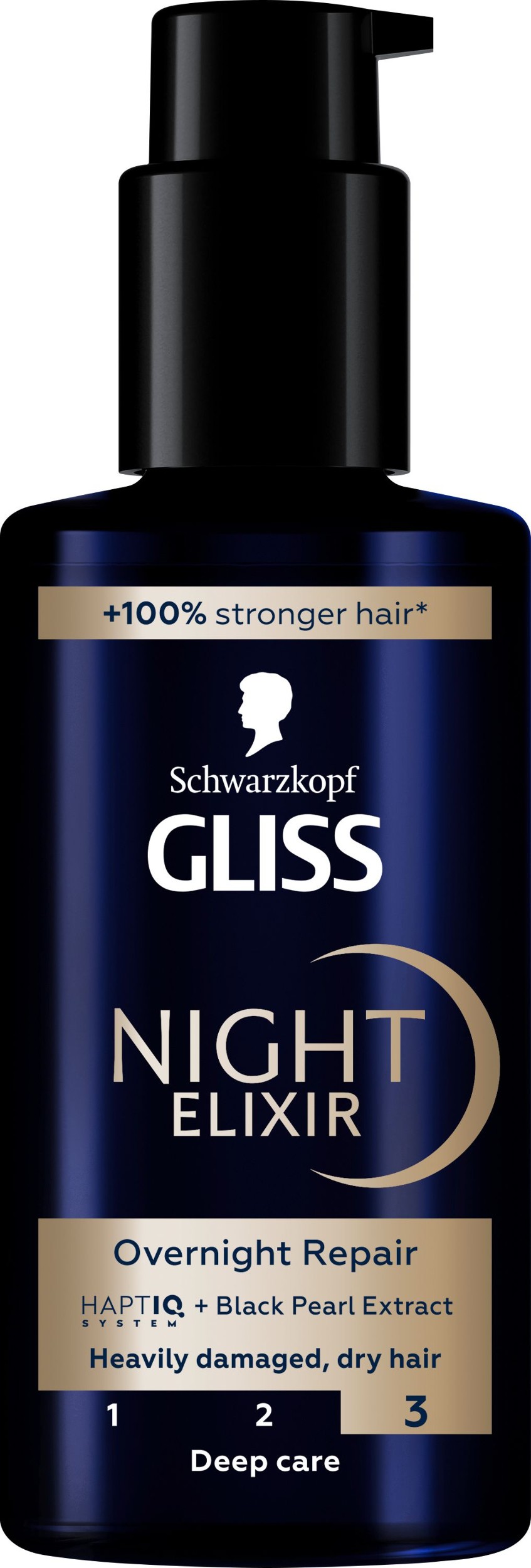 Drogerie a kosmetika - Gliss Night Elixír pro těžce poškozené vlasy 100 ml