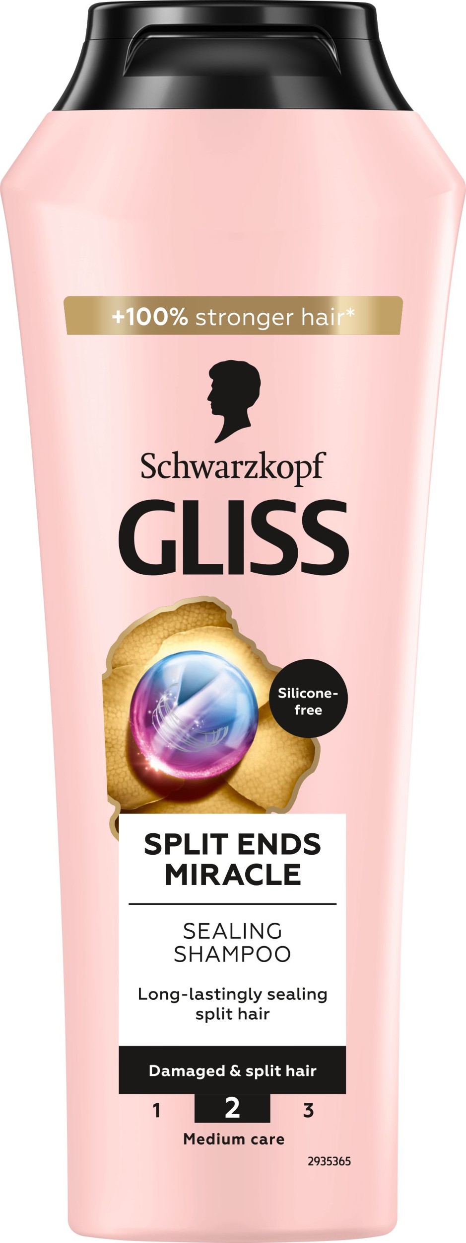 Drogerie a kosmetika - Gliss Regenerační šampon Split End Miracle 250 ml