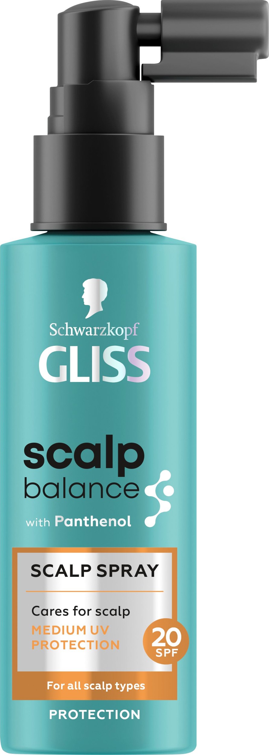 Drogerie a kosmetika - Gliss SPF sprej na pokožku hlavy Scalp Balance 100 ml