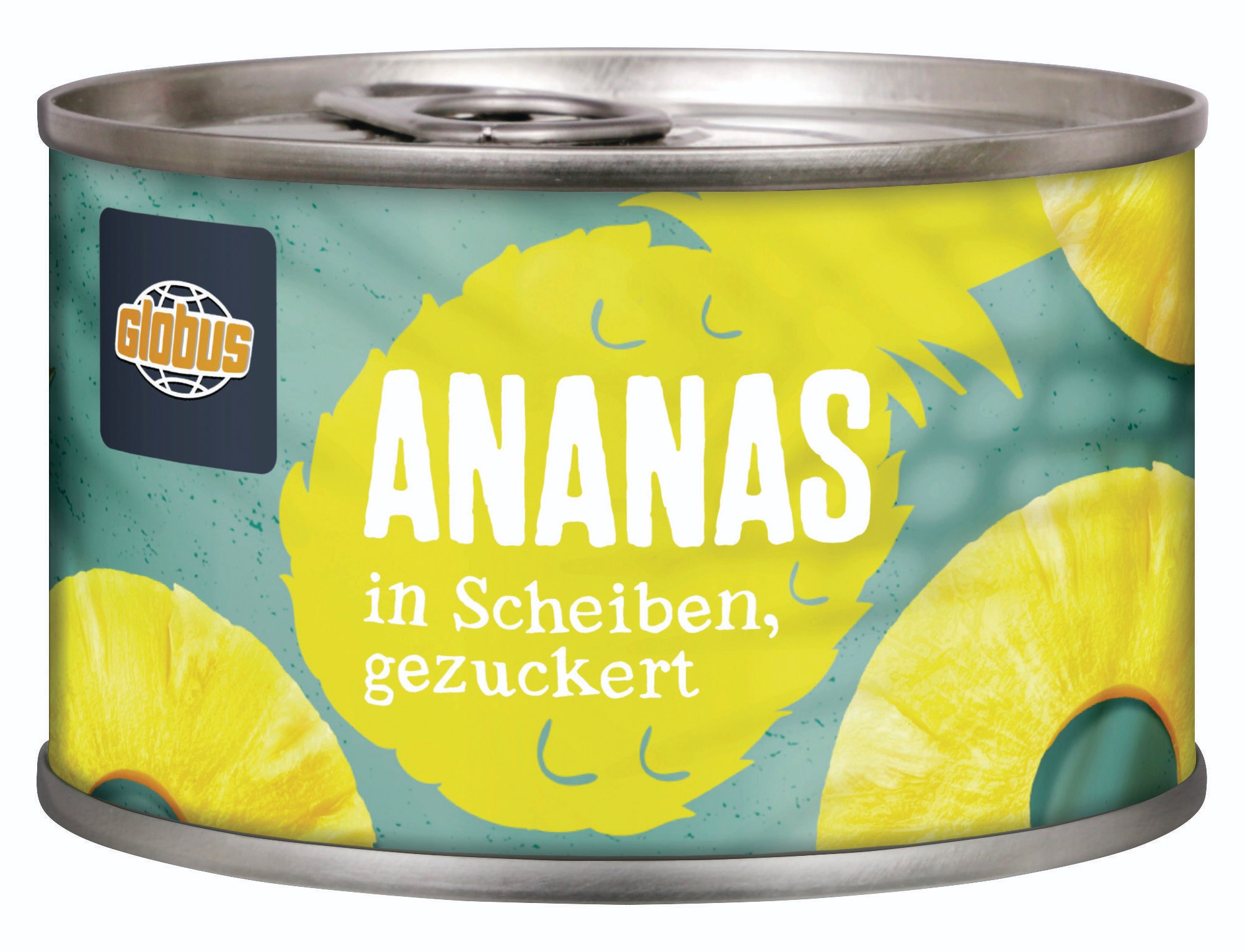 Trvanlivé potraviny - Globus Ananas plátky 227g
