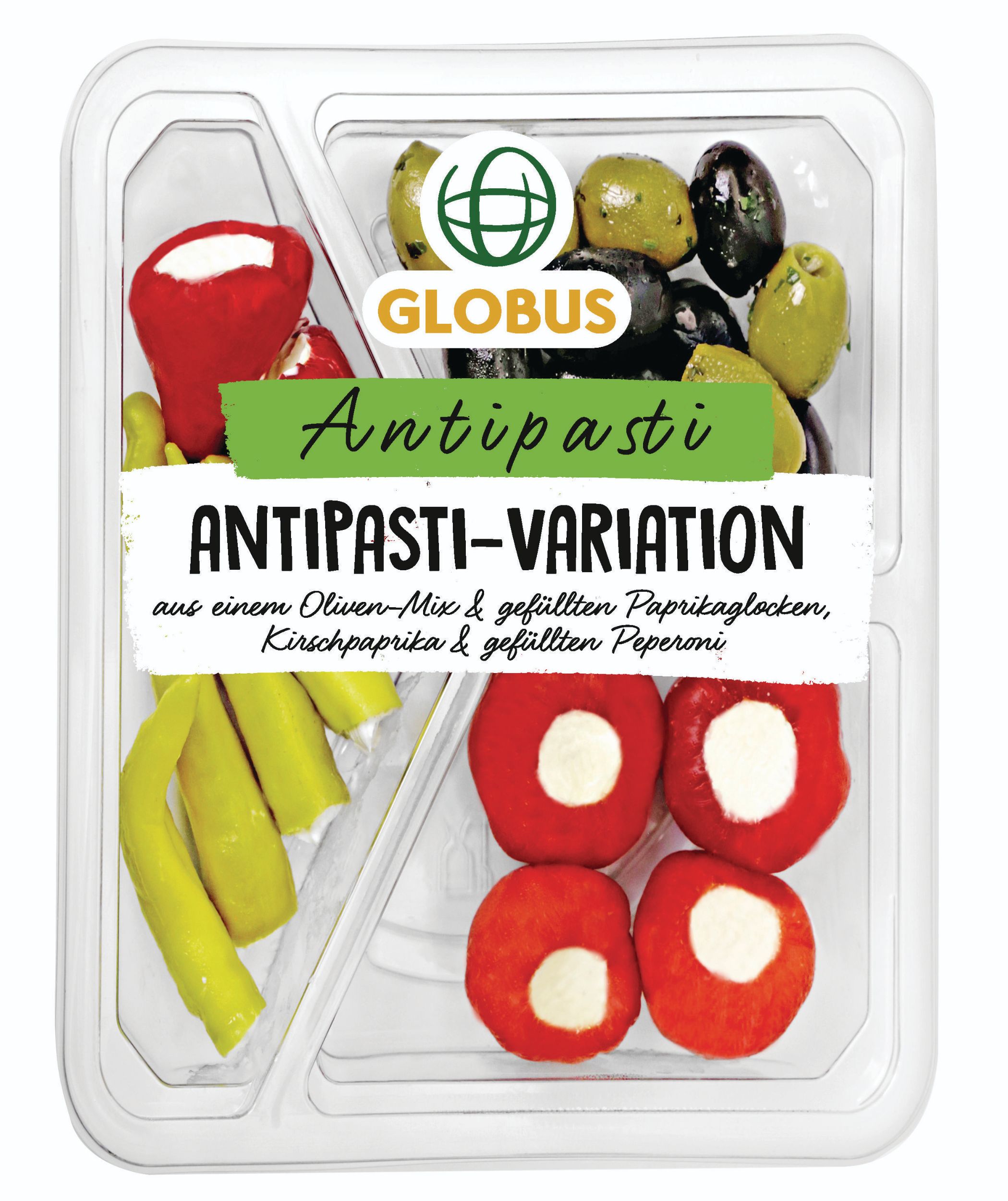Uzeniny a lahůdky - Globus Antipasti mix 210g
