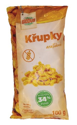 Trvanlivé potraviny - Globus Arašídové křupky 100g