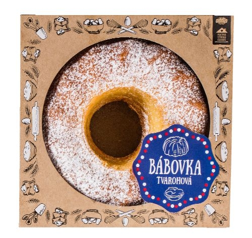 Pekárna a cukrárna - Globus Bábovka tvarohová balená 740g