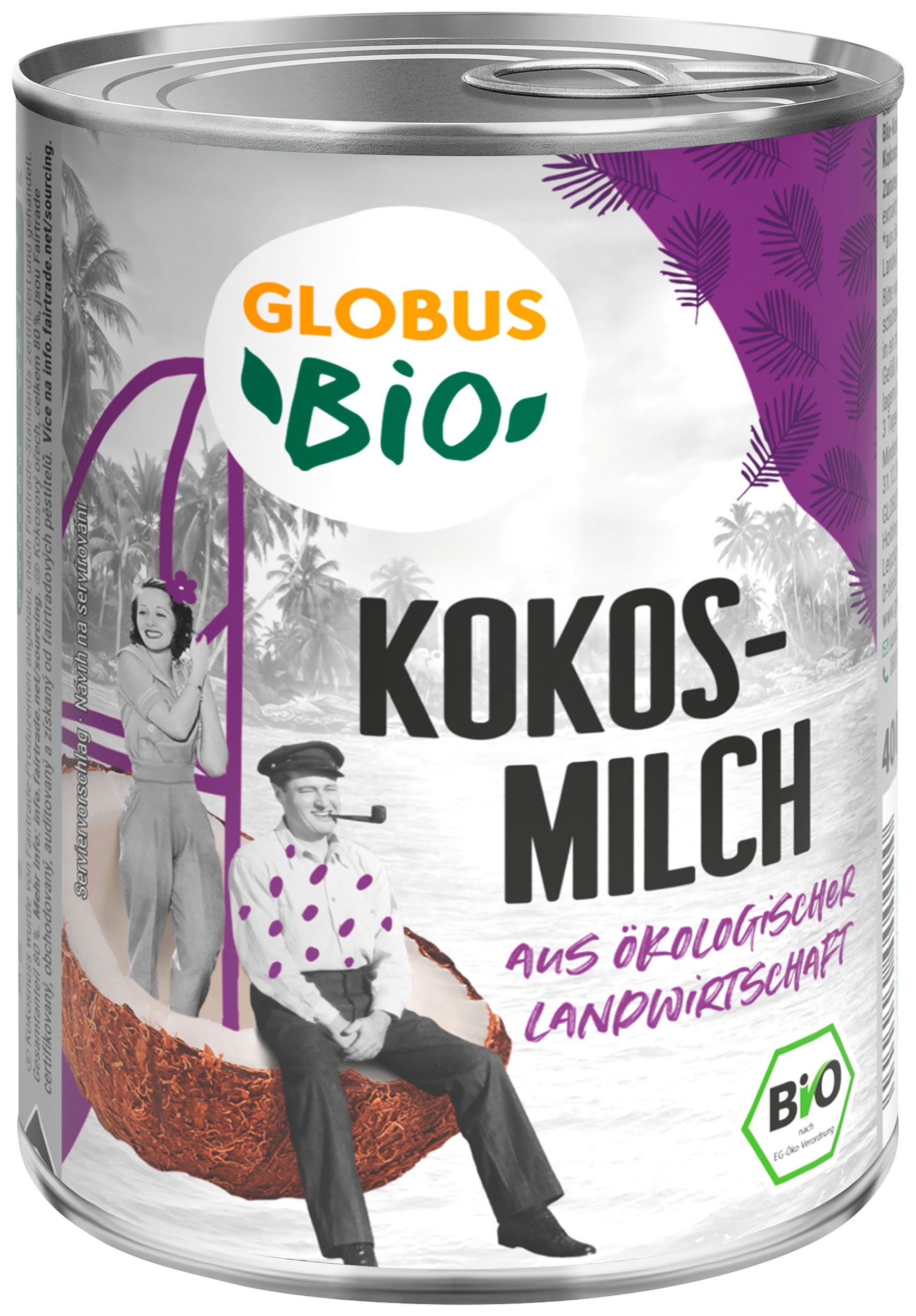 Zdravý svět - Globus Bio kokosový krém 400ml