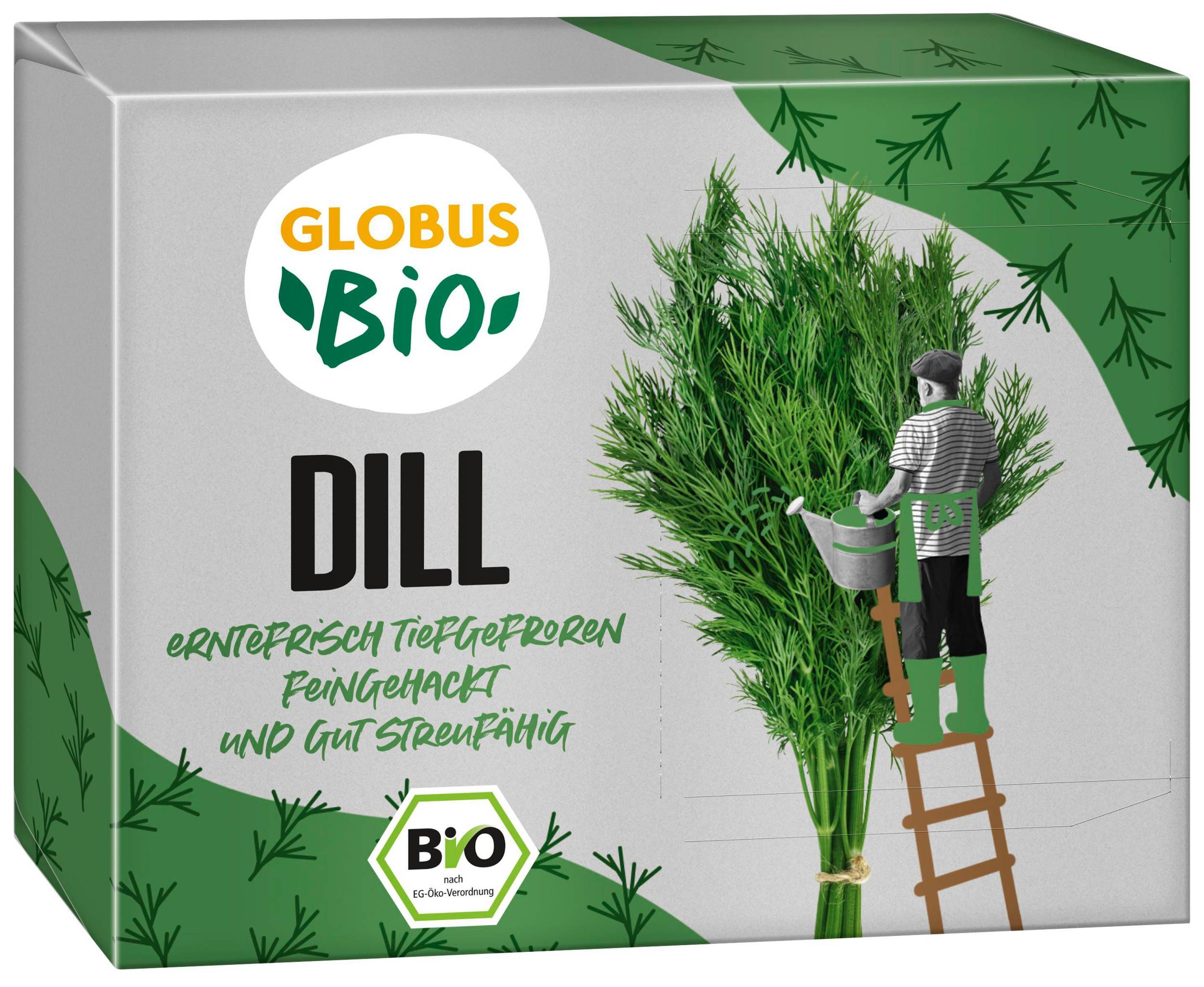 Mražené potraviny - Globus Bio kopr 50g