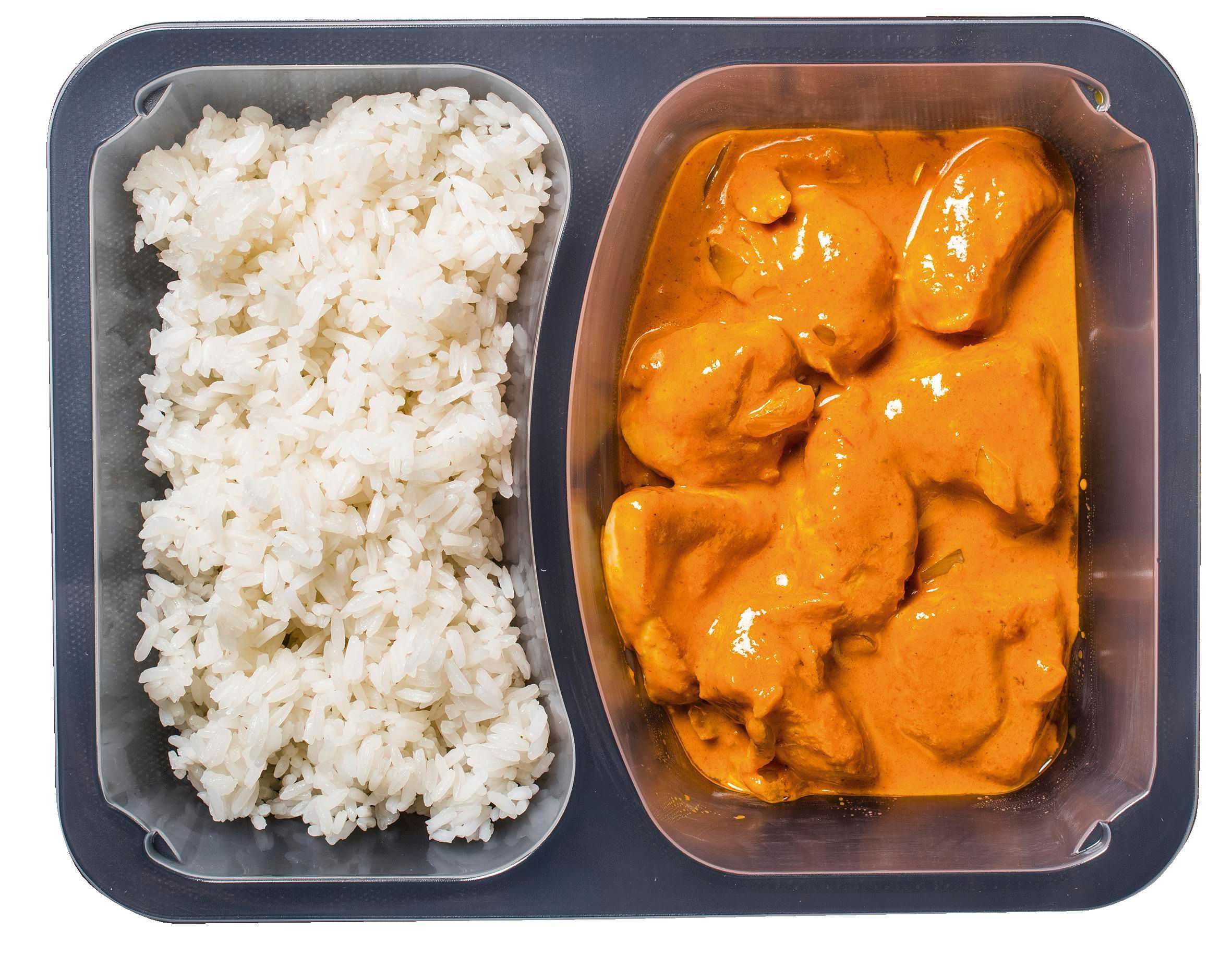 Hotová jídla - Globus Butter tomato s kuřecím masem, rýže 400 g