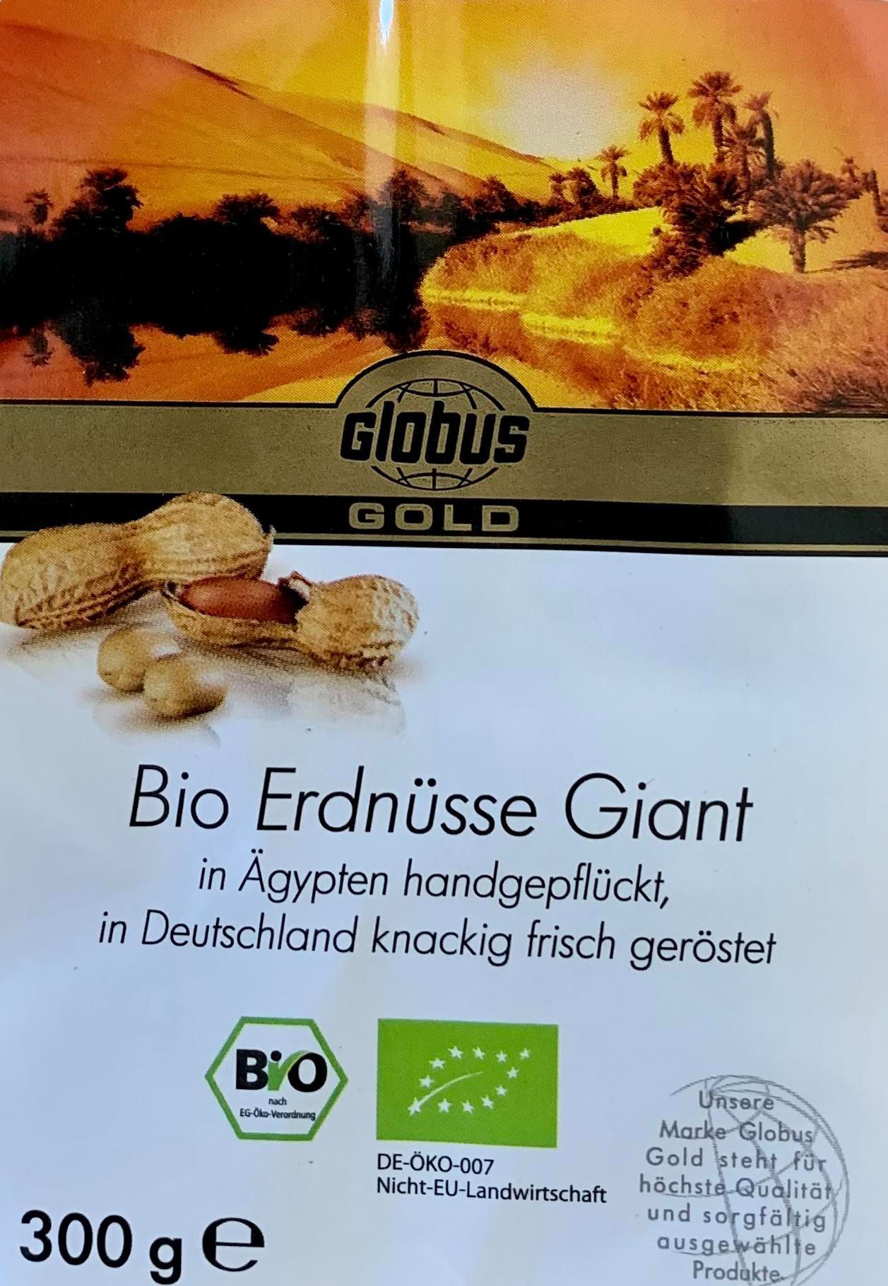 Globus Gold Arašídy BIO 300g