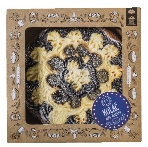 Pekárna a cukrárna - Globus Královský koláč mix balený 720g