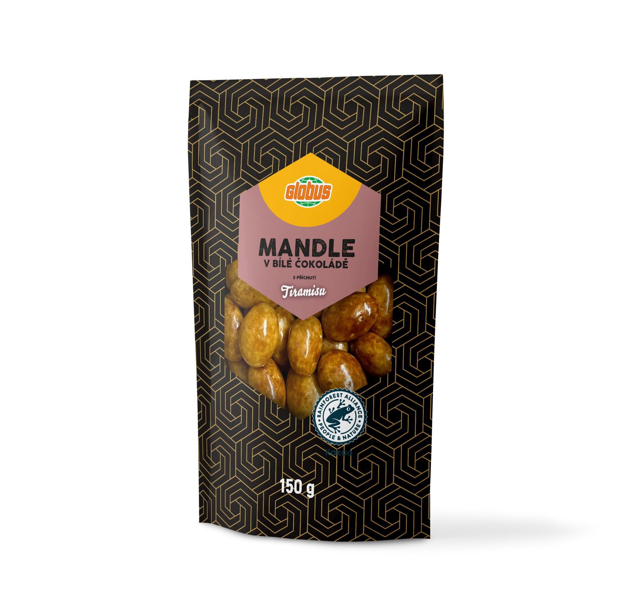 Globus Mandle Tiramisu 150g