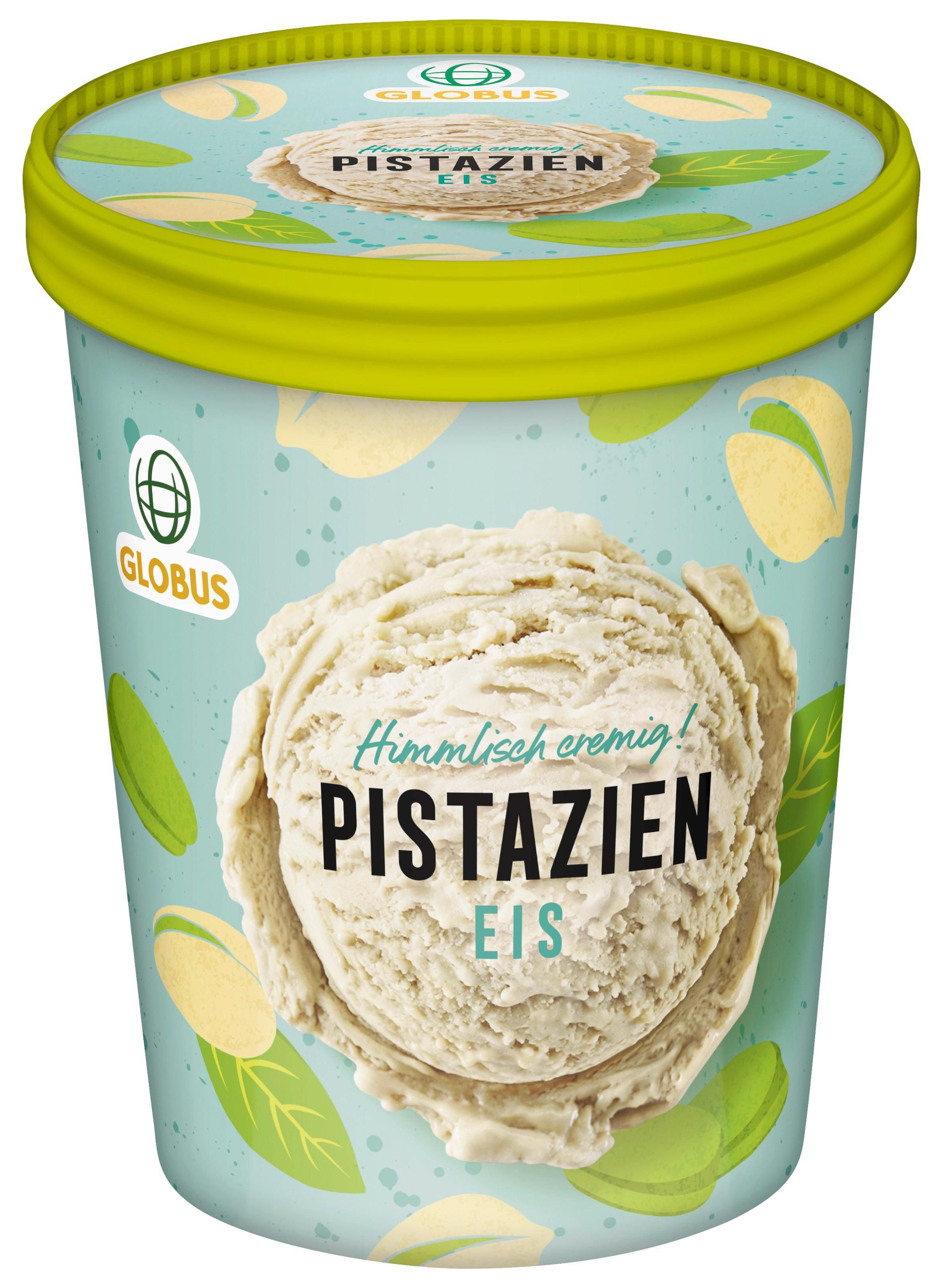 Mražené potraviny - Globus Mléčný mražený krém pistáciový 500 ml