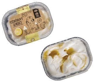 Mražené potraviny - Globus Mražený krém citrón - sorbet 800 ml