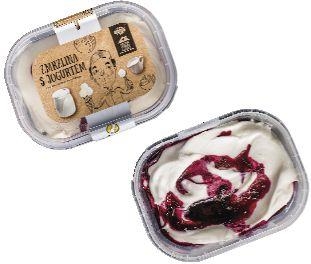 Mražené potraviny - Globus Mražený krém jogurtový 800 ml