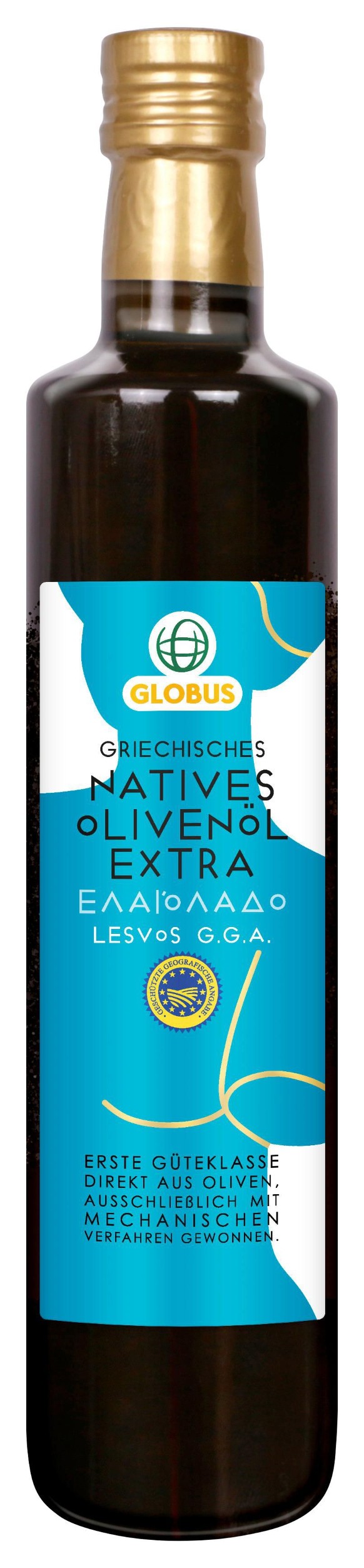 Trvanlivé potraviny - Globus Řecký extra olivový olej panenský 500 ml